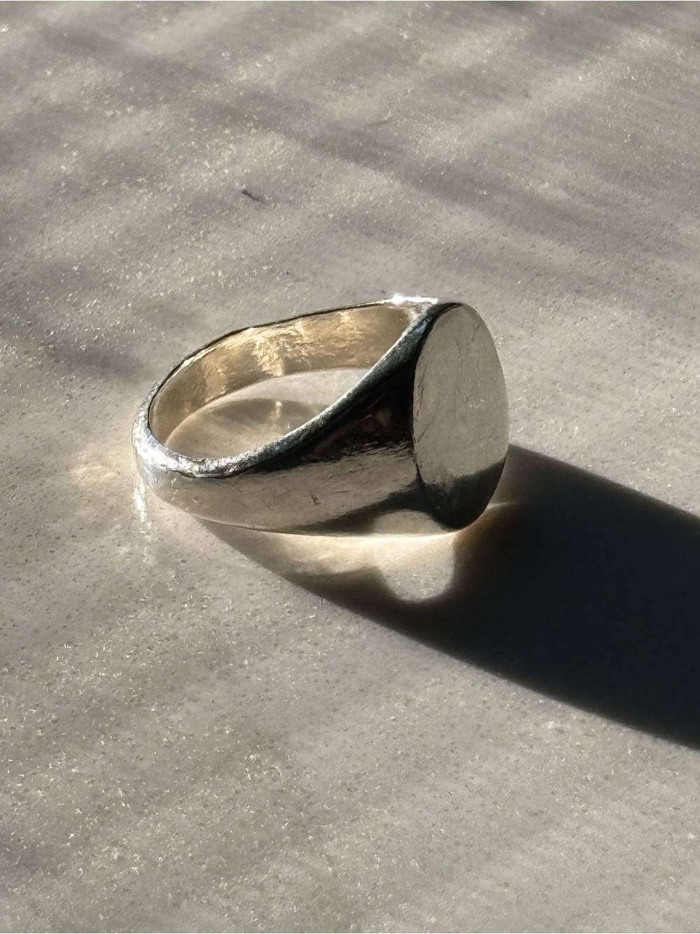Thea Grant Pinard Oval Signet Ring
